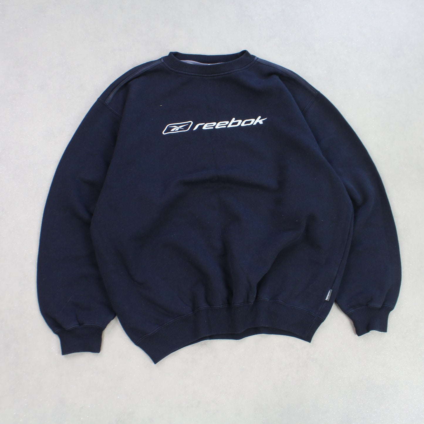 RARE Vintage 1990s Reebok Sweatshirt Navy - (M)