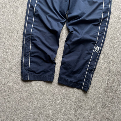 SUPER RARE 2000s Nike Trackpants Blue - (L)