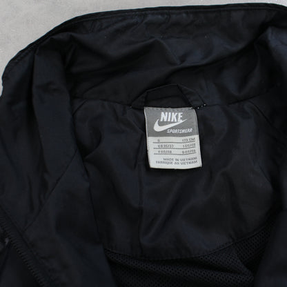 RARE 00s Nike Track Jacket Black - (S)