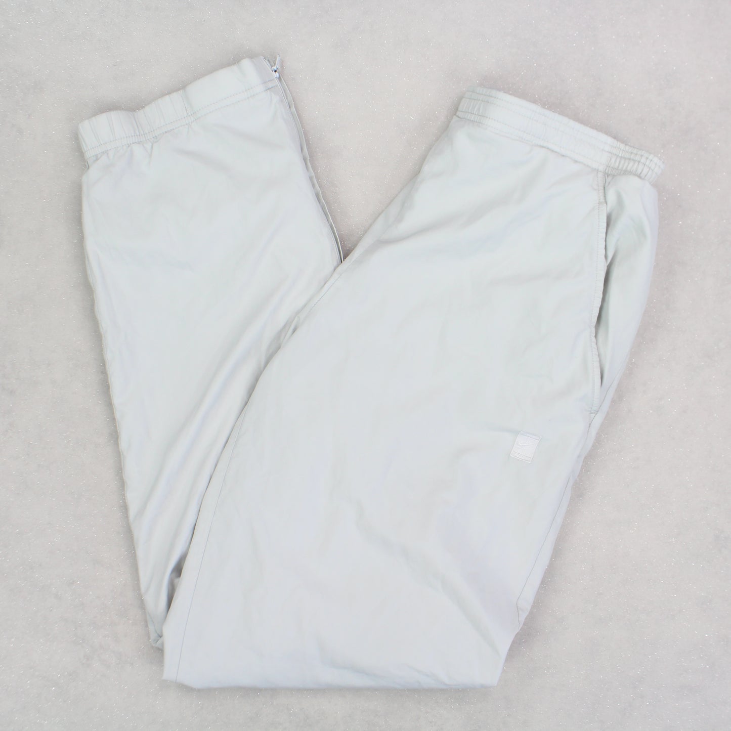 RARE Vintage 00s Nike Trackpants Cream - (S)