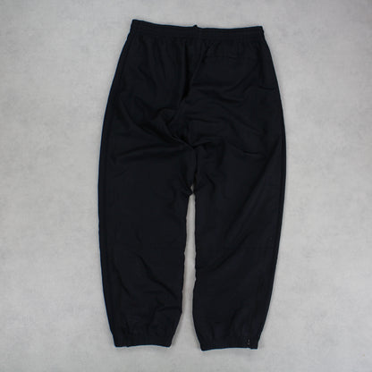 RARE Vintage 00s Baggy Nike Trackpants Black - (L)