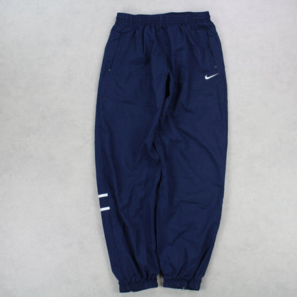 RARE Vintage 00s Nike Trackpants Navy - (S)