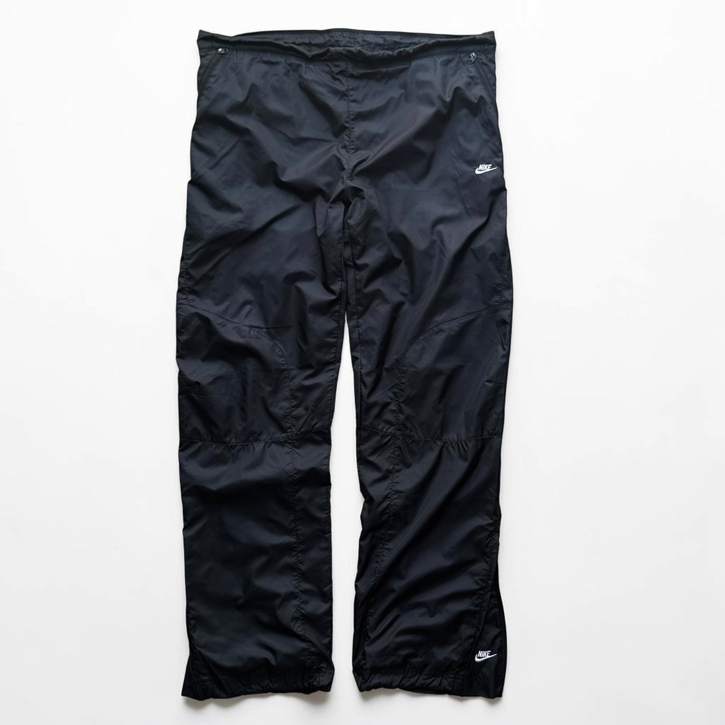SUPER RARE 2000s Baggy Nike Trackpants Black - (M/L)