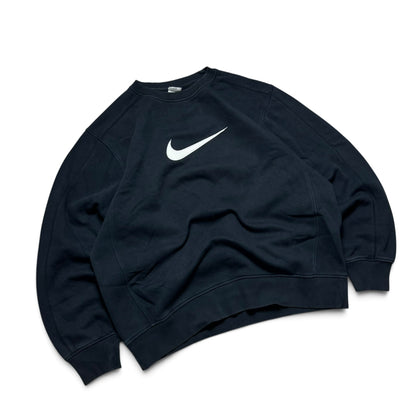 RARE 2000s Nike Sweatshirt Black - (XL)