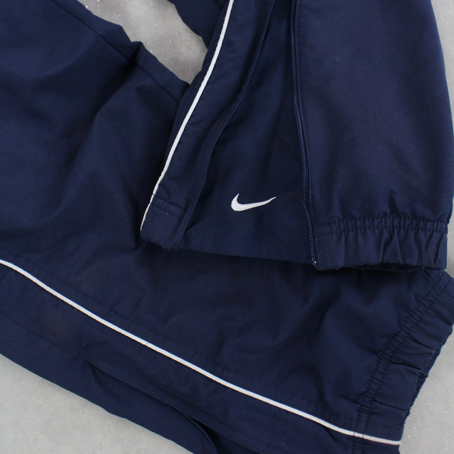 RARE 2000s Nike Trackpants Navy - (L)