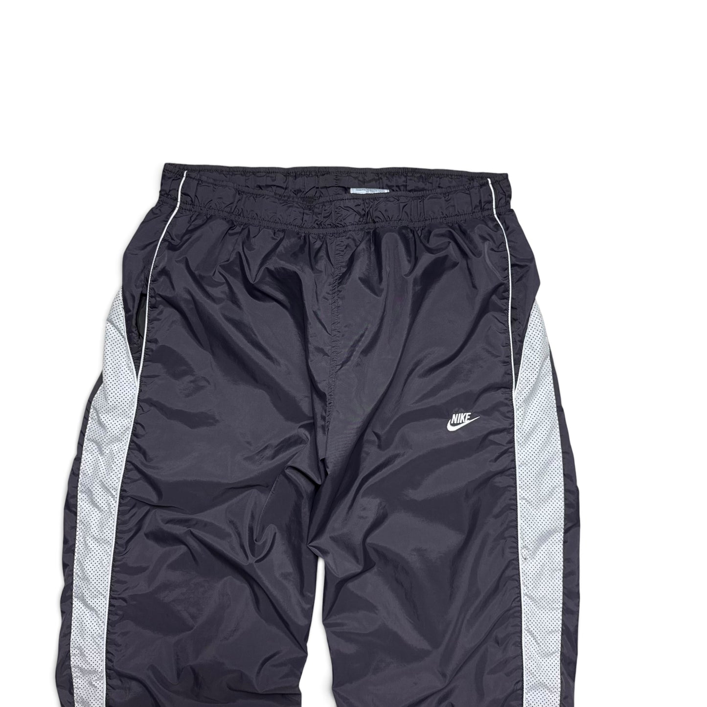 Bas de survêtement baggy Nike gris RARE des années 2000 - (S)