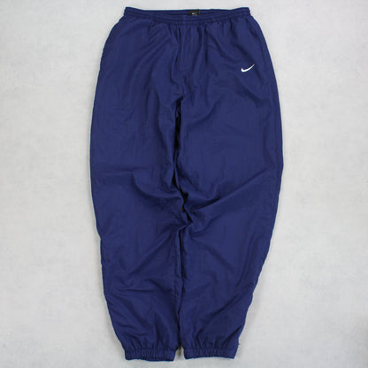 RARE Vintage 00s Nike Trackpants Navy - (L)