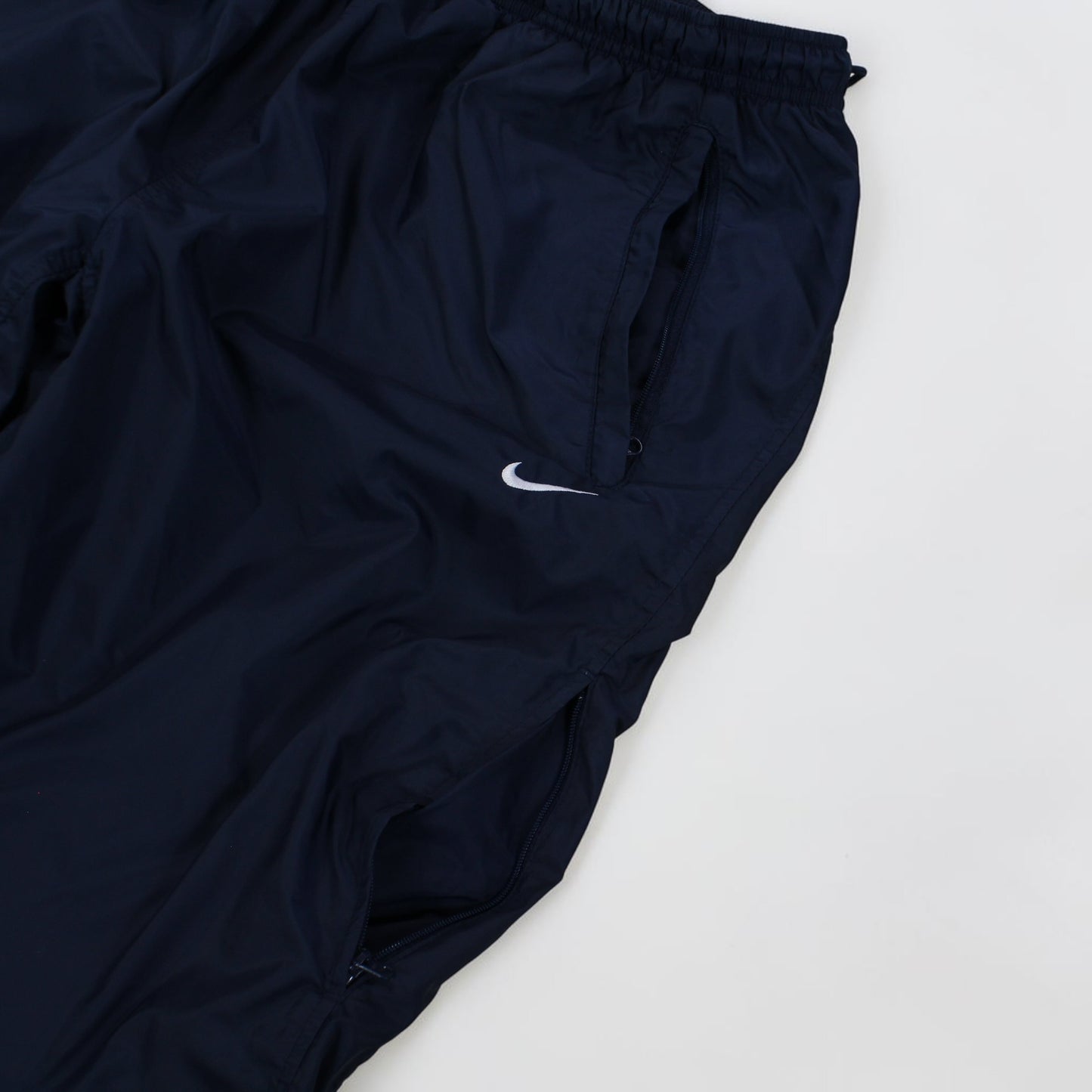 RARE 2000s Nike Trackpants Navy - (S)