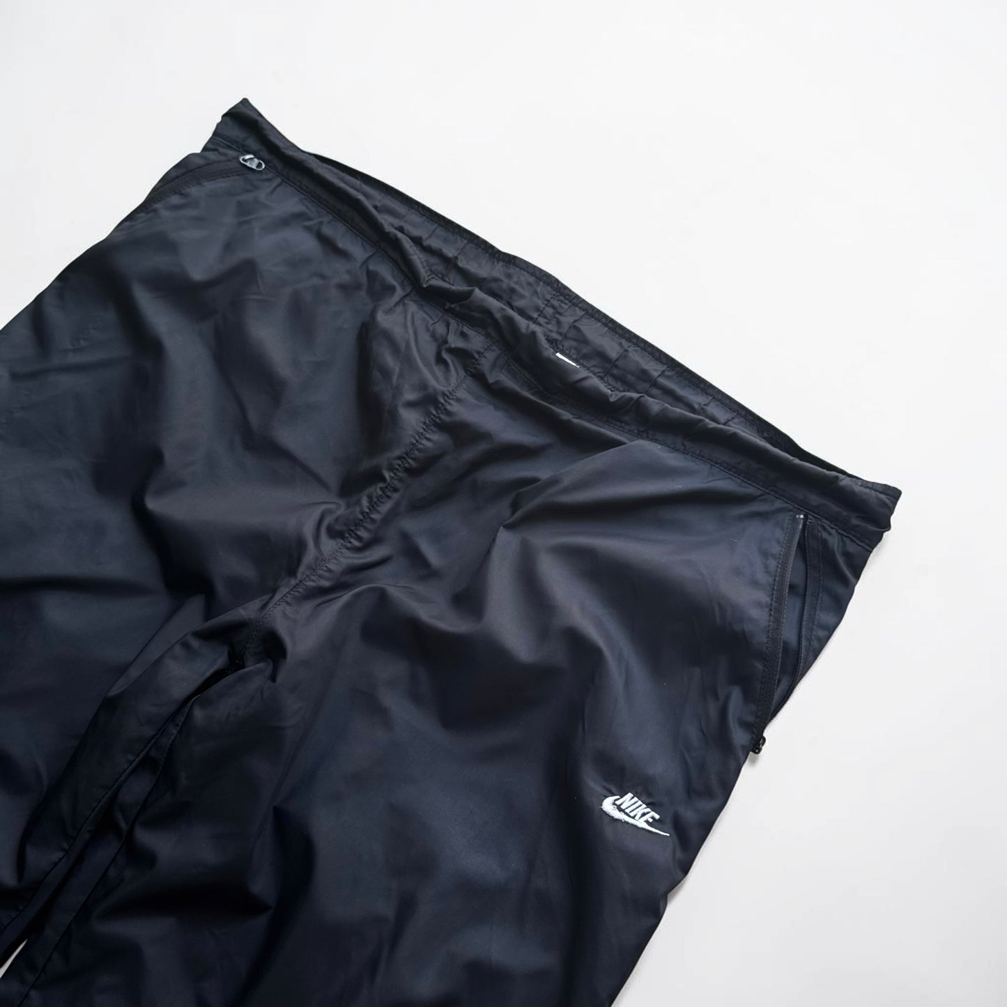 SUPER RARE 2000s Baggy Nike Trackpants Black - (M/L)