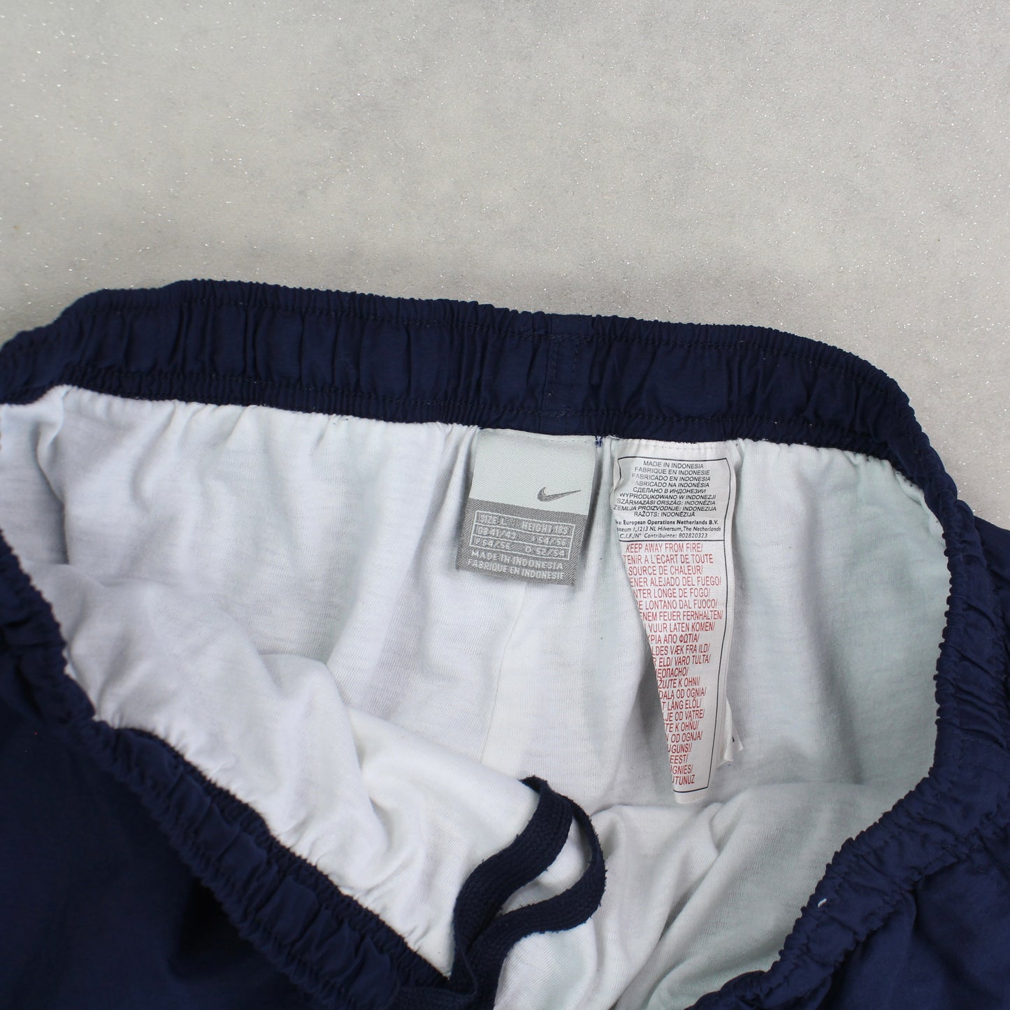 RARE 00s Nike Trackpants Navy - (M)