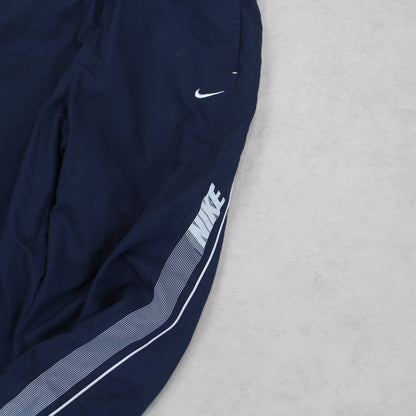 RARE Vintage Nike Trackpants Navy - (XS)