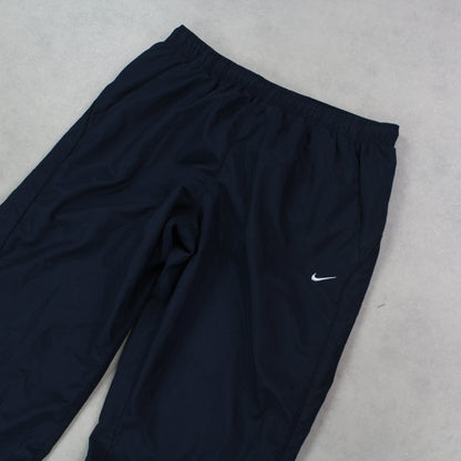 RARE 00s Nike Trackpants Navy - (L)