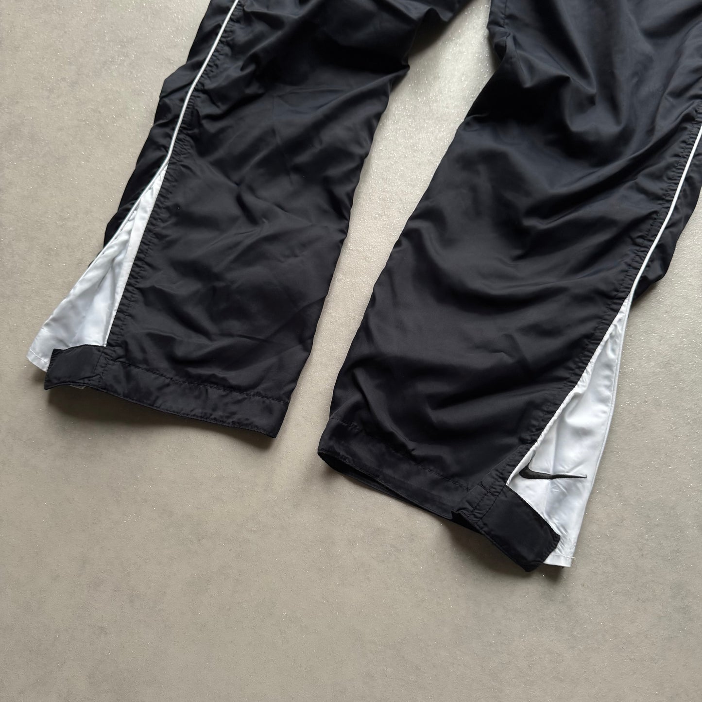 RARE 2000s Nike Trackpants Black - (XS)