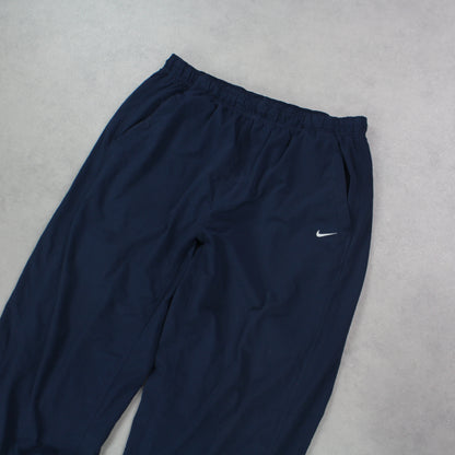 RARE 00s Nike Trackpants Navy - (L)