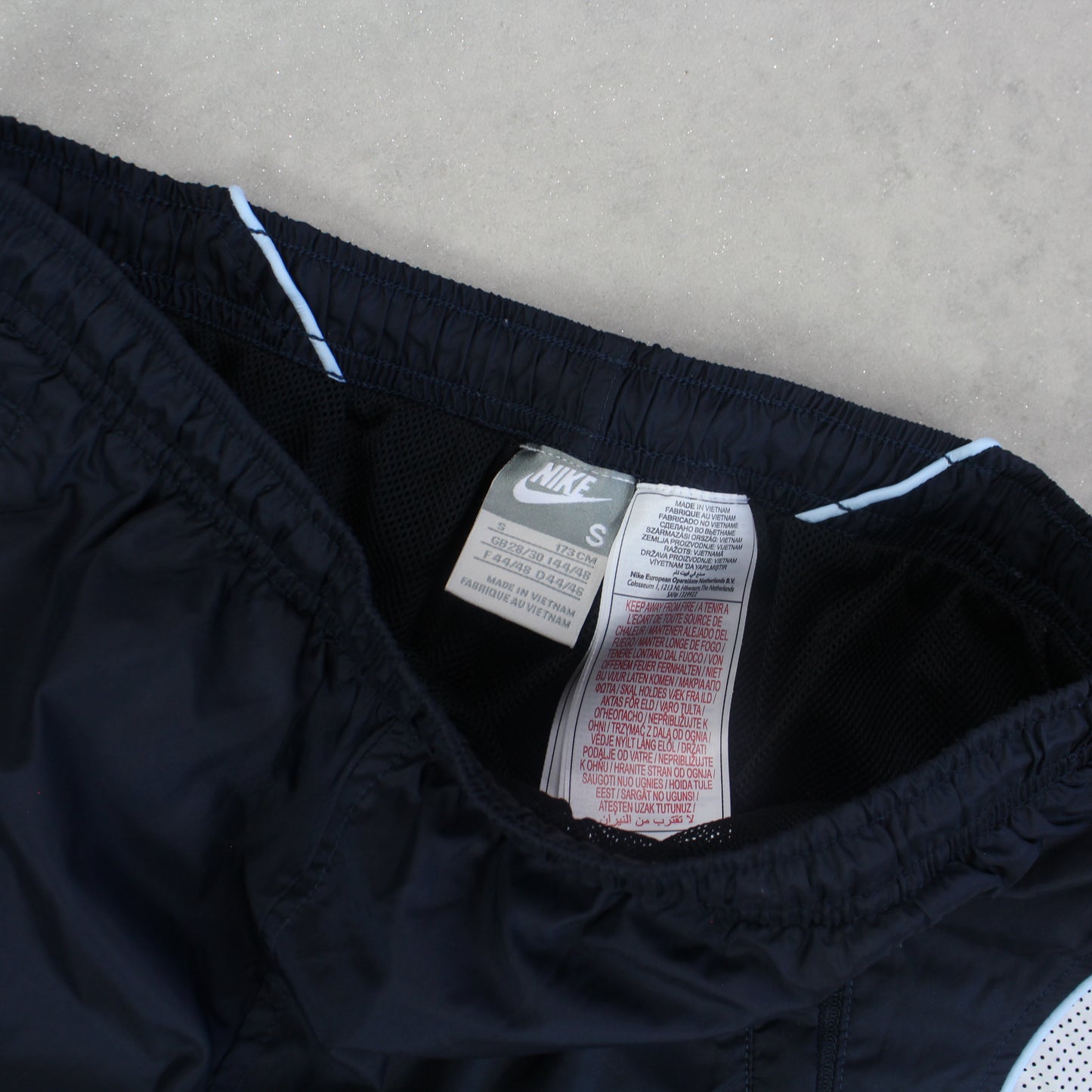 SUPER RARE 00s Nike Trackpants Navy - (S)