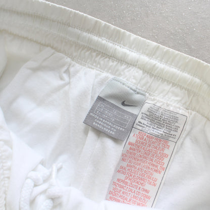 SUPER RARE 2000s Nike Trackpants White - (S)
