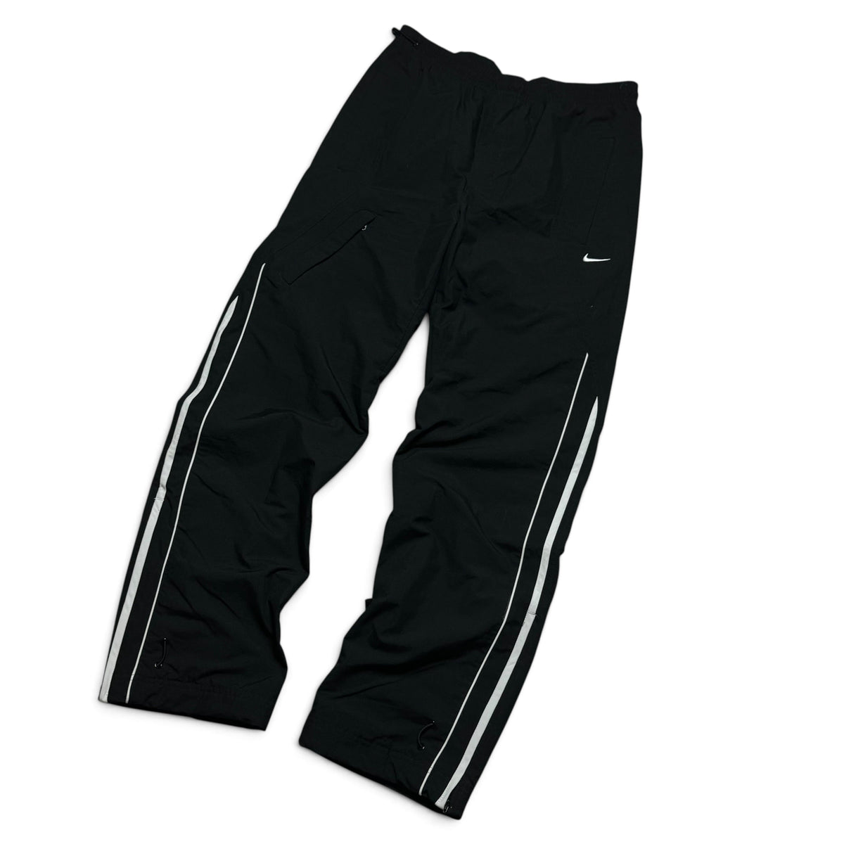 RARE 2000s Nike Trackpants Black - (S)