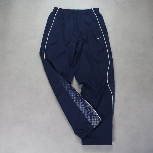 RARE 2000s Nike Air Max Trackpants Navy - (S)
