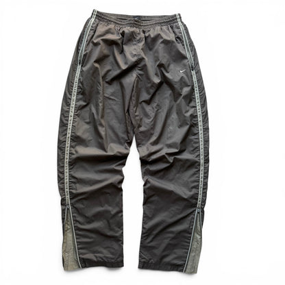 RARE 2000s Baggy Nike Trackpants Brown - (L)