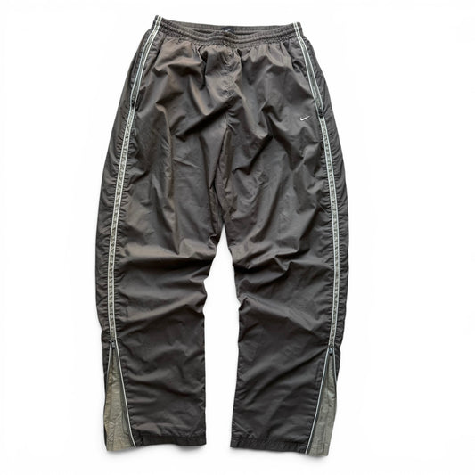 RARE 2000s Baggy Nike Trackpants Brown - (L)