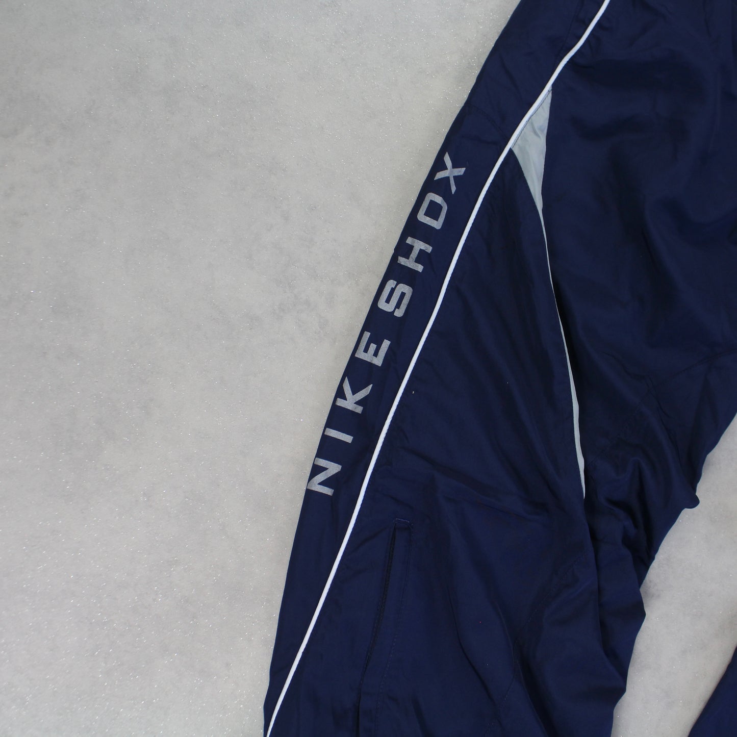 SUPER RARE 2000s Nike Shox Trackpants Navy - (M)