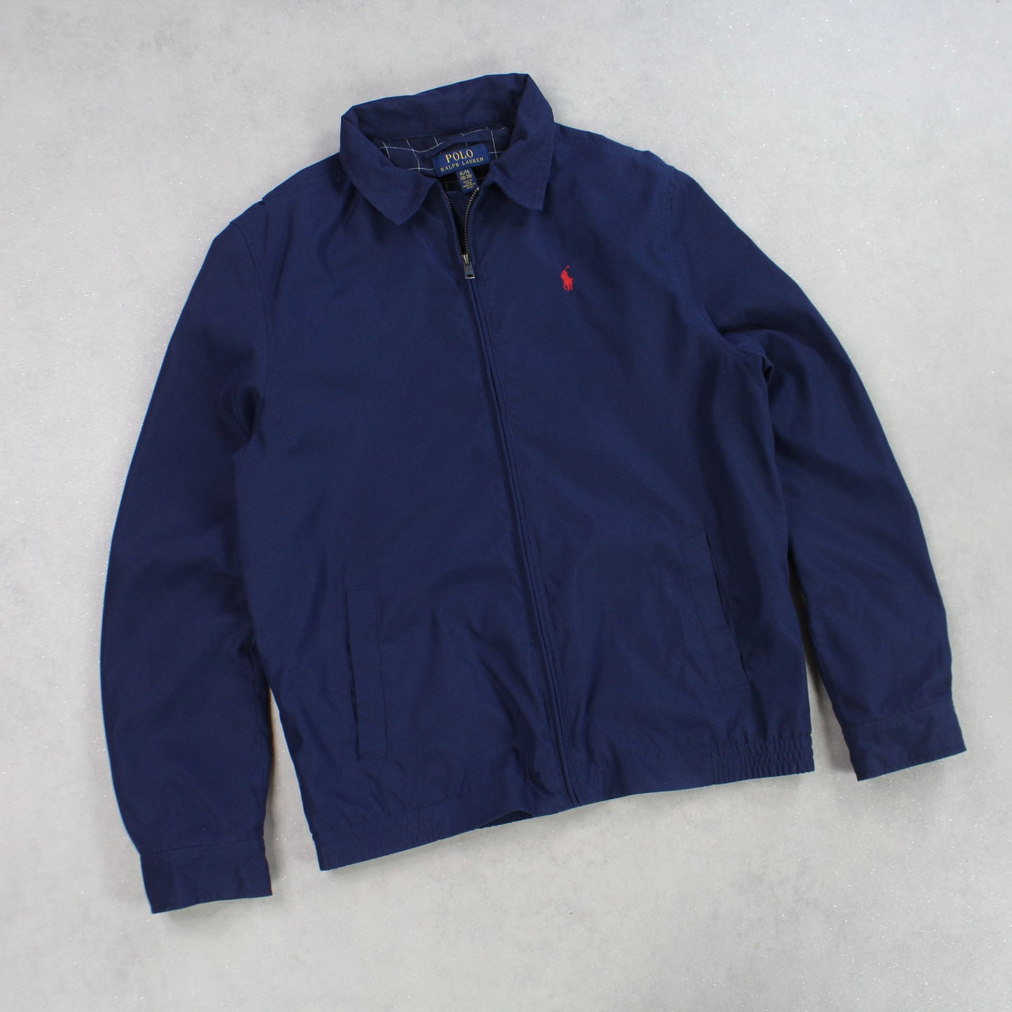 RARE 90s Ralph Lauren Harrington Jacket Navy - (XS)