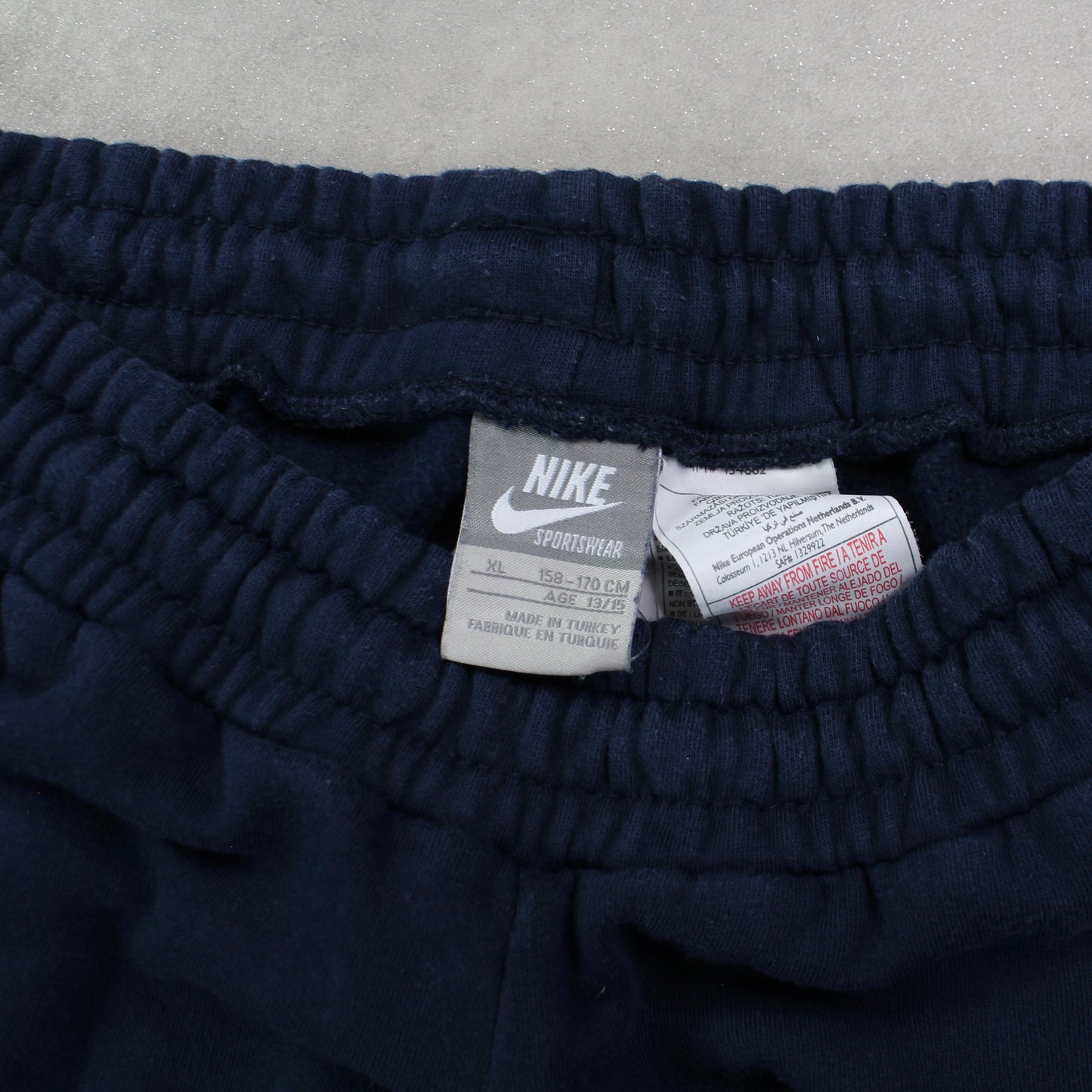 00s Baggy Nike Joggers Navy - (S)