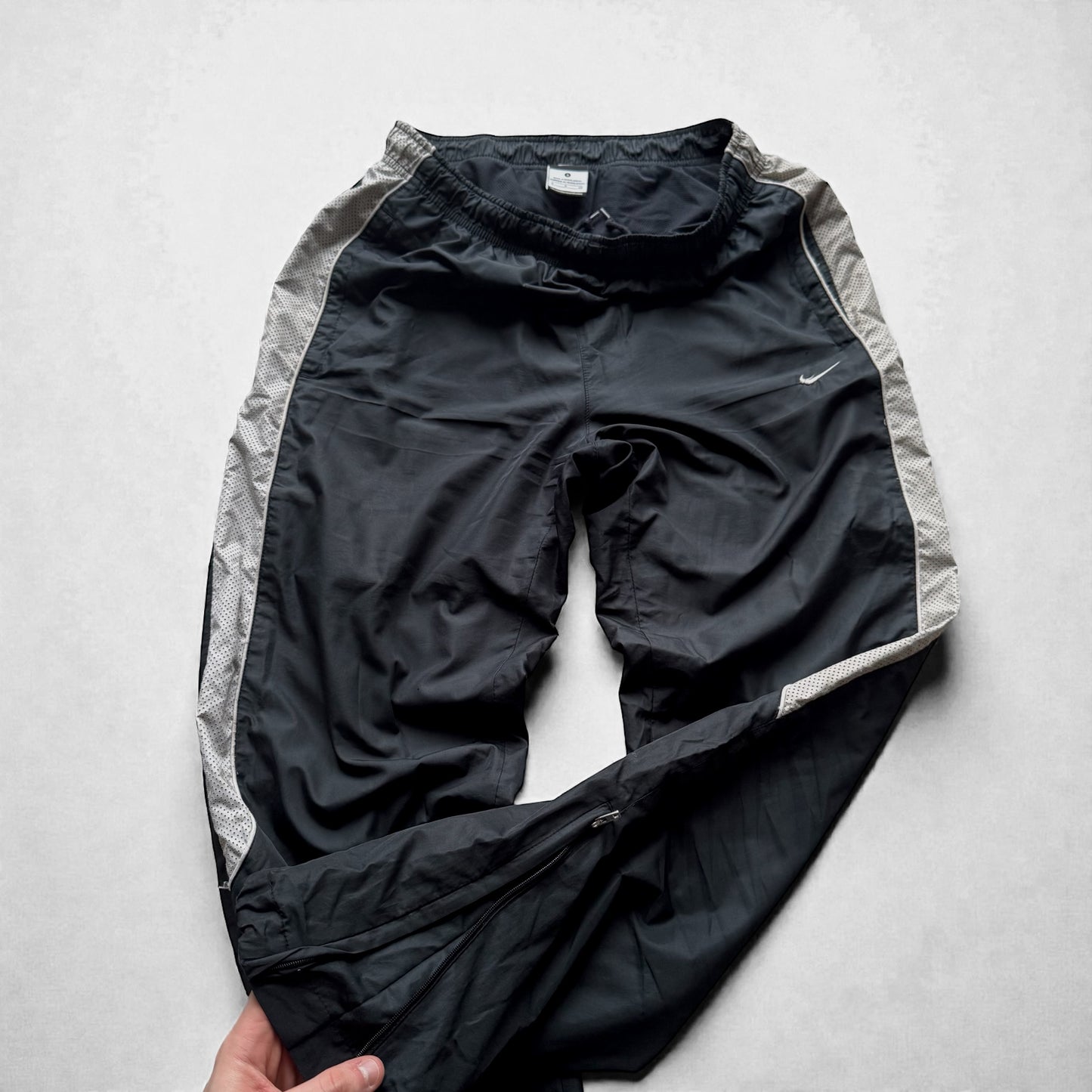 RARE 2000s Nike Trackpants Black - (S)