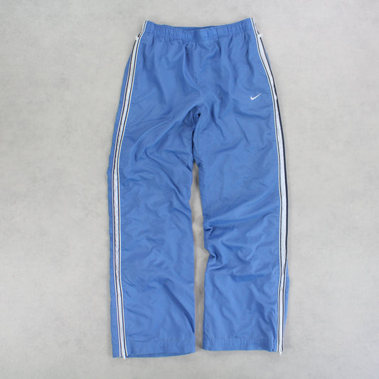 VERY RARE 00s Nike Trackpants Blue - (S)