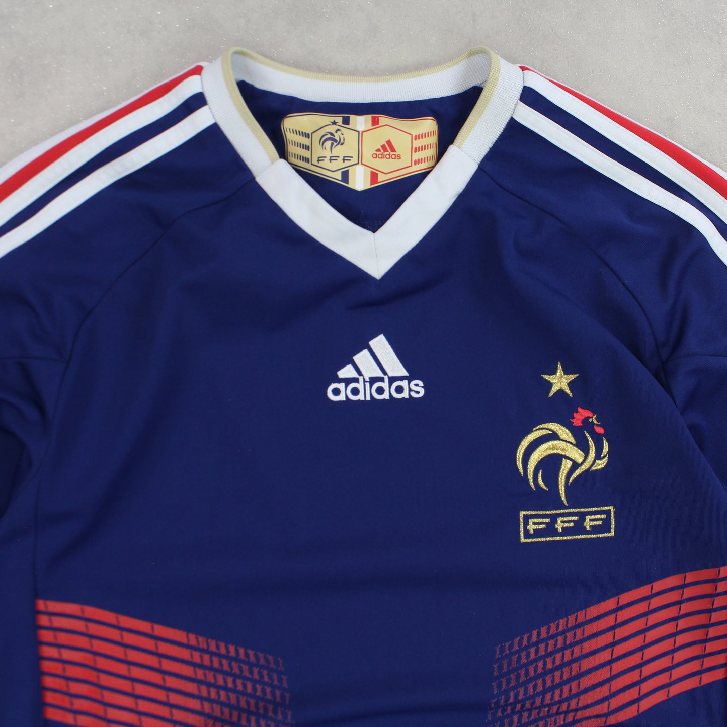 RARE 2009-10 Adidas France Shirt - (S)