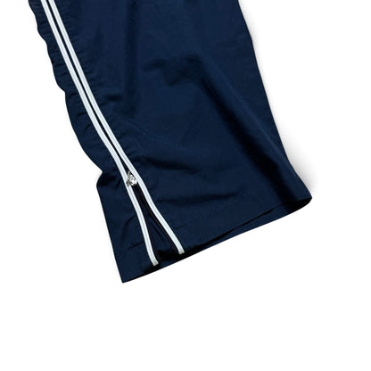 RARE 2000s Nike Short Leg Trackpants Navy - (L)