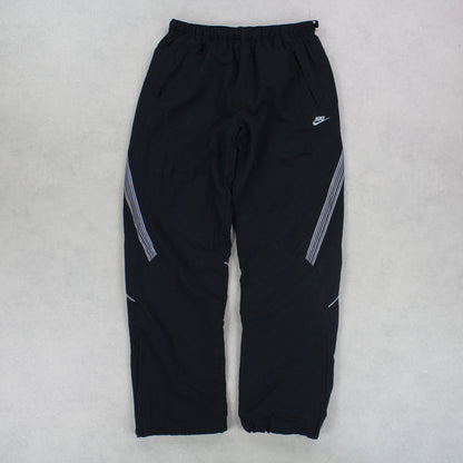 RARE 00s Nike Trackpants Black - (M)