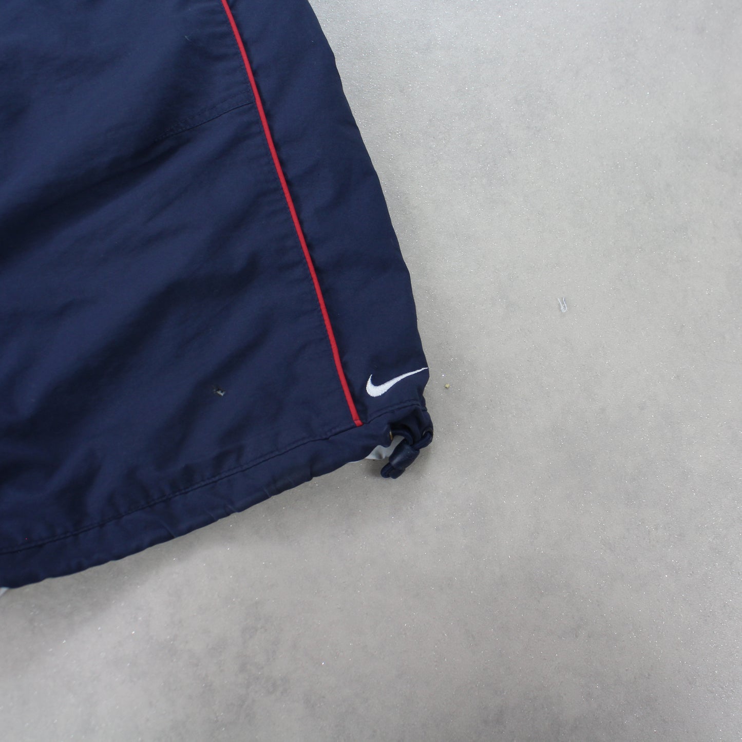 RARE 00s Nike Track 3/4 Shorts Navy - (XL)