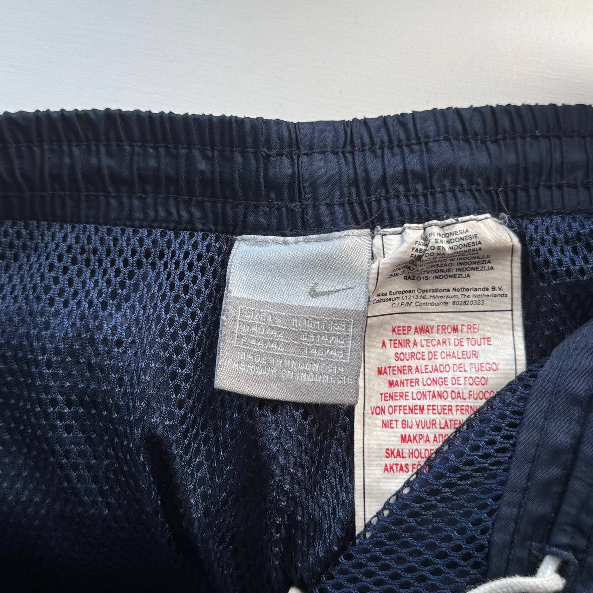 Pantalon de jogging Nike bleu marine RARE années 2000 - (S)
