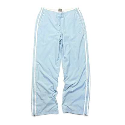 RARE 2000s Nike Trackpants Baby Blue - (S)