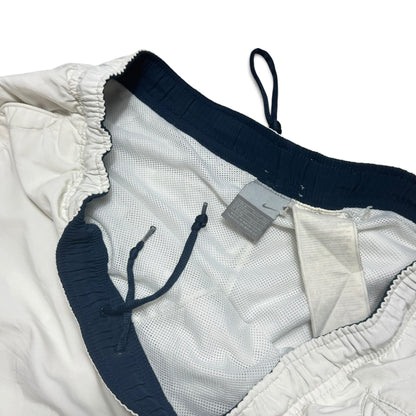 SUPER RARE 2000s Nike Trackpants White - (M)