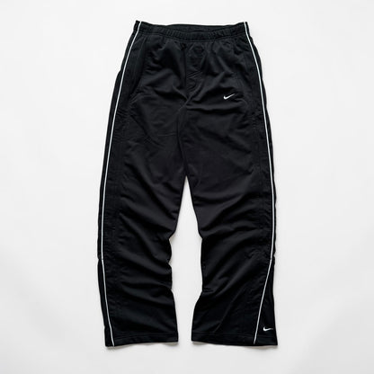 RARE 2000s Baggy Nike Trackpants Black - (S)