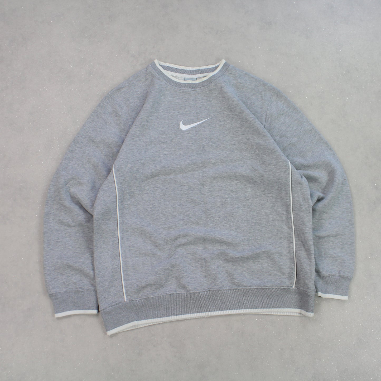 RARE 00s Nike Sweatshirt Grey - (L)