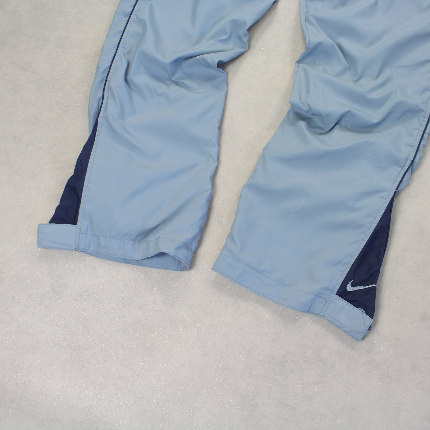 SUPER RARE 2000s Nike Trackpants Blue - (S)
