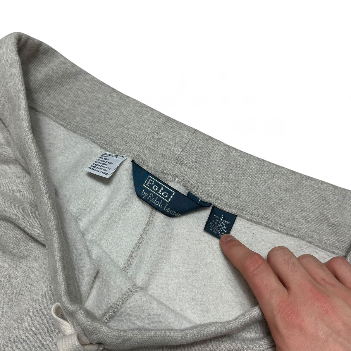 RARE 2000s Polo Ralph Lauren Joggers Grey - (L)
