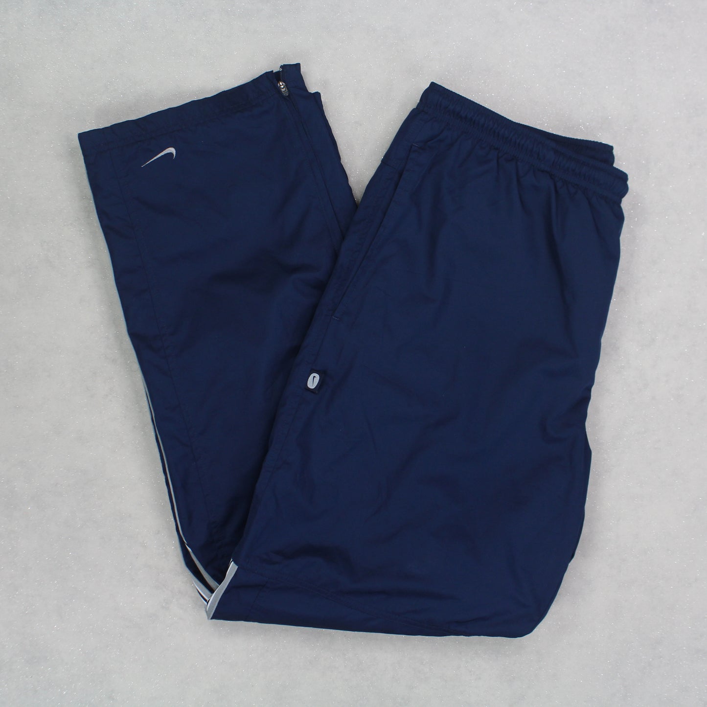 SUPER RARE Vintage 00s Nike Trackpants Navy - (L)