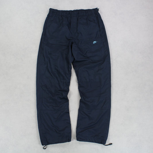 RARE 00s Nike Trackpants Navy - (M)