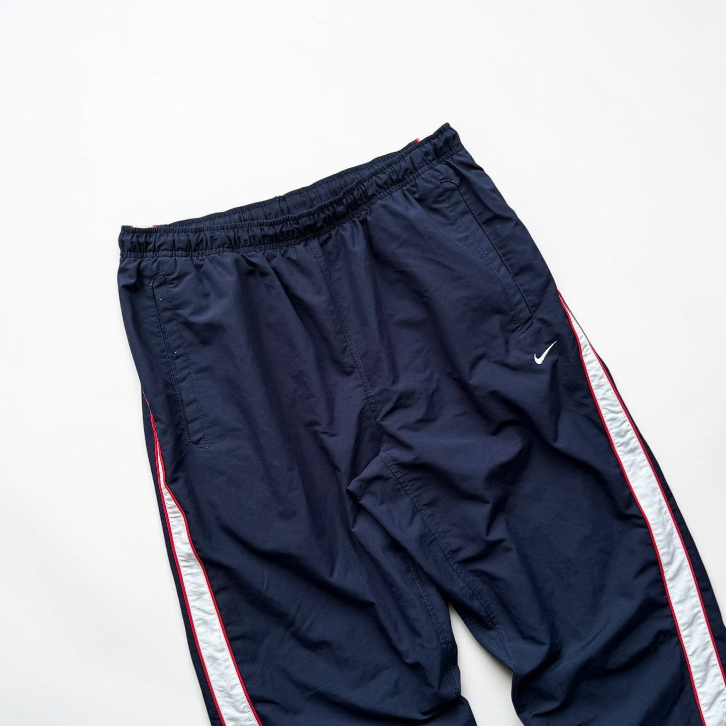 RARE 2000s Nike Trackpants Navy - (L)