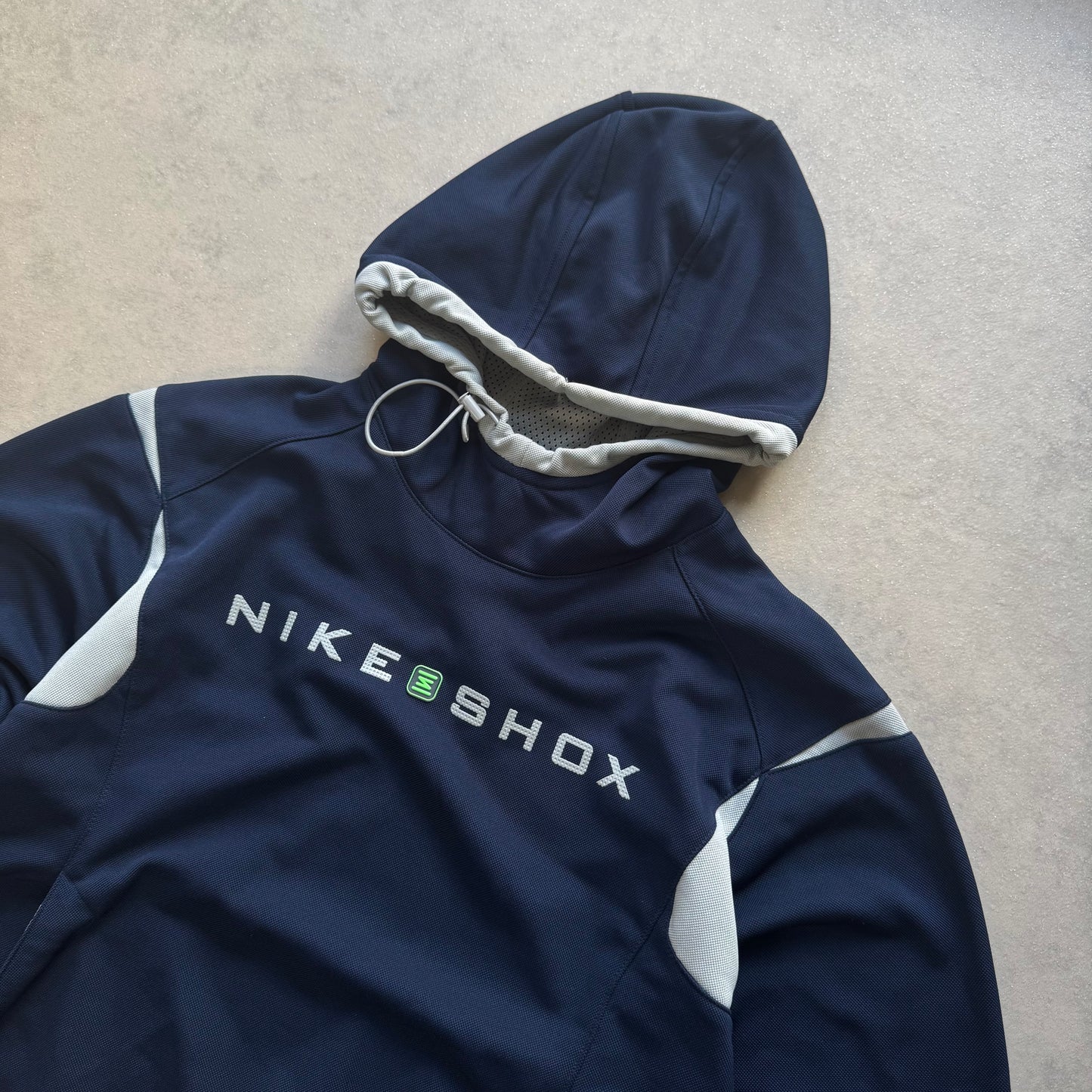 SUPER RARE 2000s Nike Shox Hoodie Black - (M)