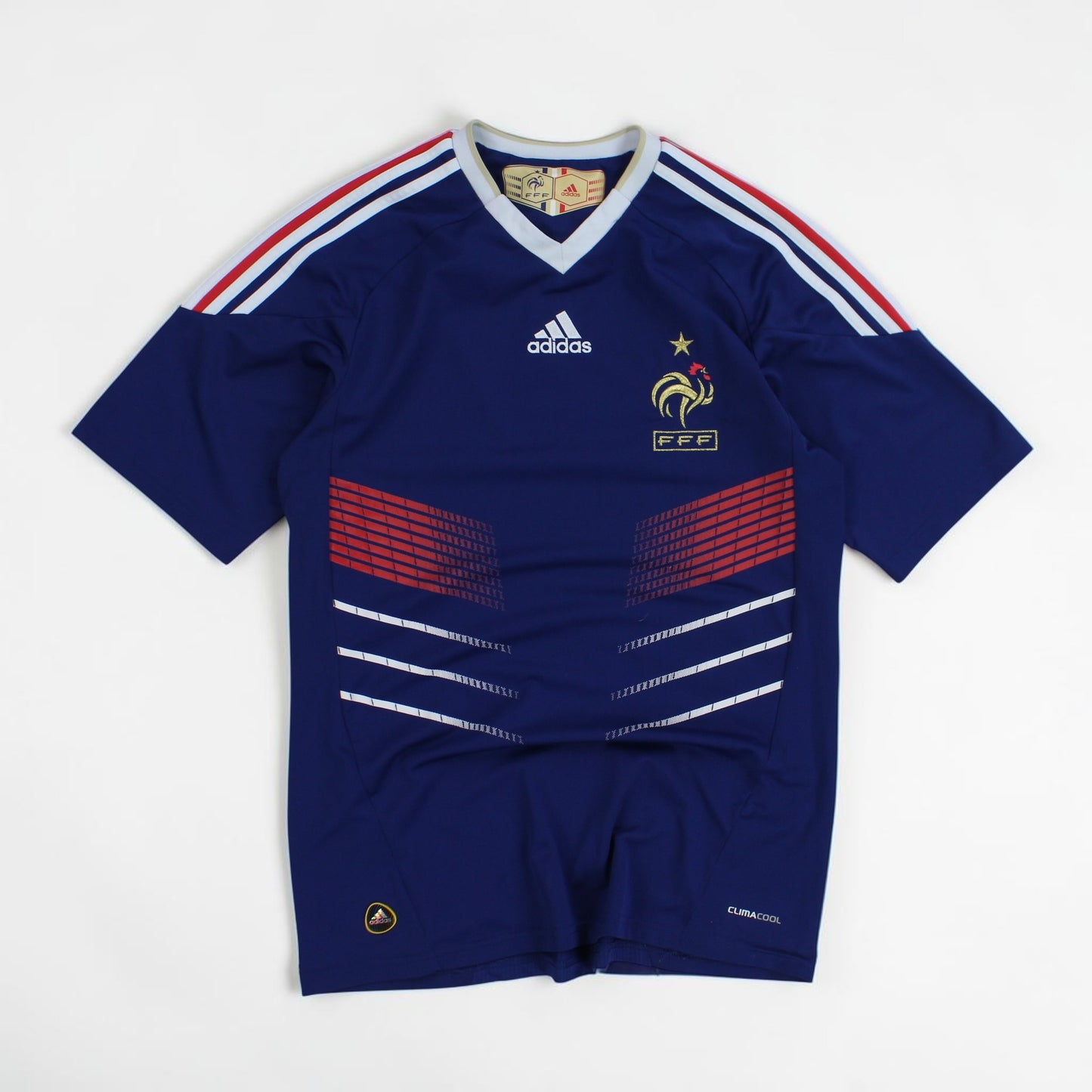 RARE 2009-10 Adidas France Shirt - (S)