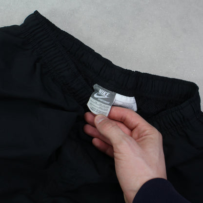 RARE 00s Nike Trackpants Black - (S)