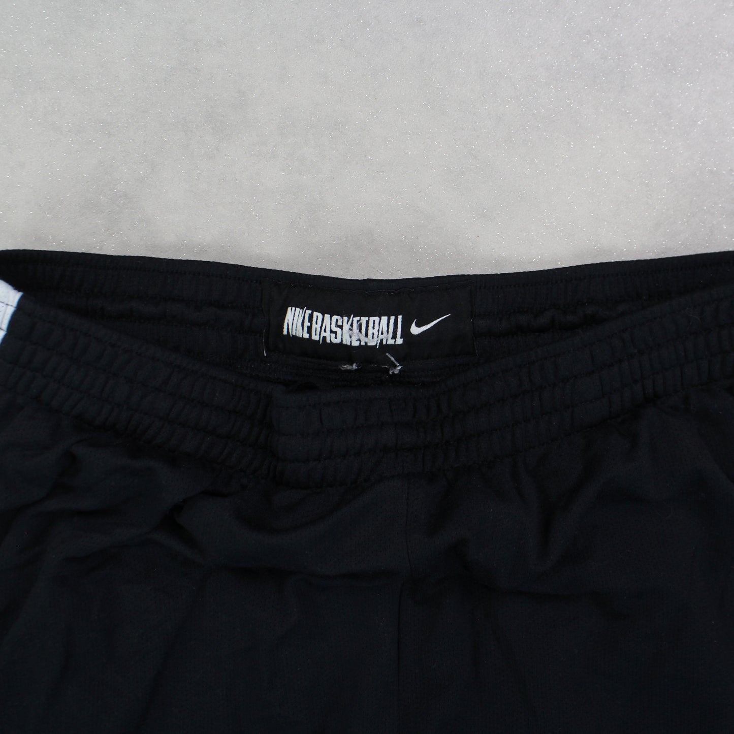 RARE 00s Nike Baggy Trackpants Black - (L)