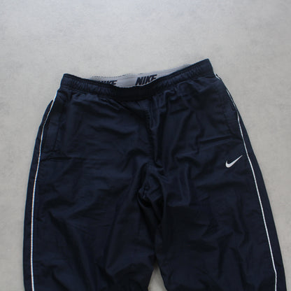 RARE 2000s Nike Trackpants Navy - (L)