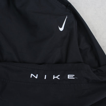 SUPER RARE Vintage 90s Nike Trackpants Black - (M)