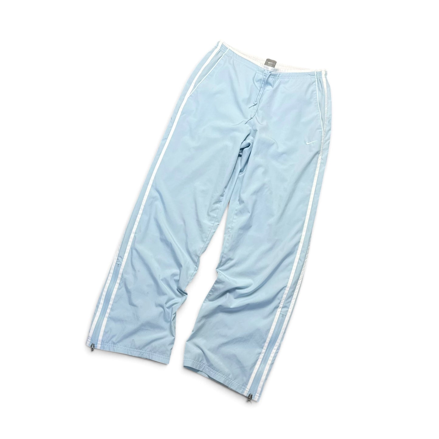 RARE 2000s Nike Trackpants Baby Blue - (S)